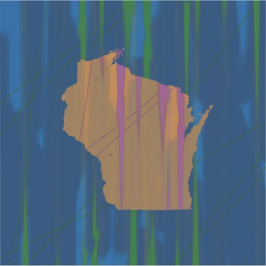 Wisconsin Avondmaal Sticker (Voorkant)