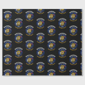 WISCONSIN BADGER STATE FLAG CADEAUPAPIER (Vlak)
