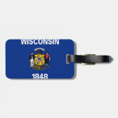 Wisconsin Bagagelabel (Achterkant horizontaal)