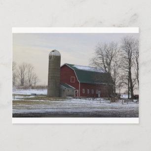 Wisconsin Barn Briefkaart