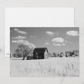 Wisconsin Barn Photo Reprint Kaart (Voorkant / Achterkant)