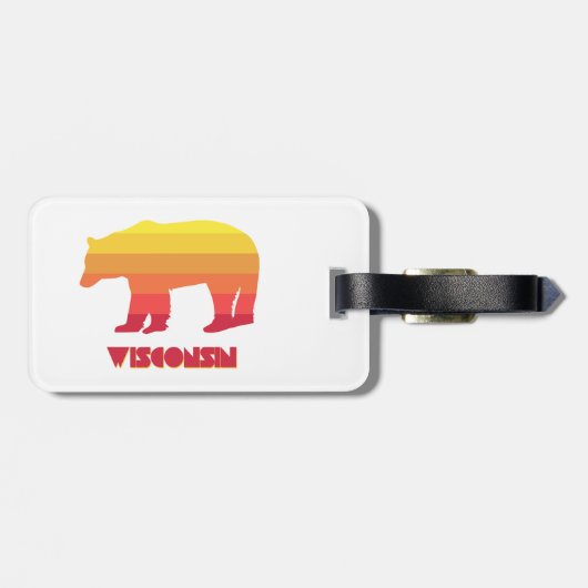 Wisconsin Beer Bagagelabel (Achterkant horizontaal)