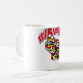 Wisconsin Beer Brats Cheese Fish-Fry Koffiemok (Voorkant links)