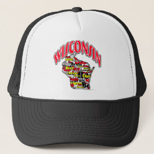 Wisconsin Beer Brats Cheese Fish-Fry Trucker Pet