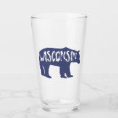 Wisconsin Beer Glas (Voorkant)
