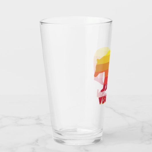 Wisconsin Beer Glas (Rechts)