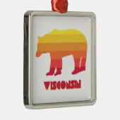 Wisconsin Beer Metalen Ornament (Rechts)