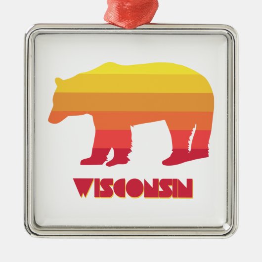 Wisconsin Beer Metalen Ornament (Voorkant)