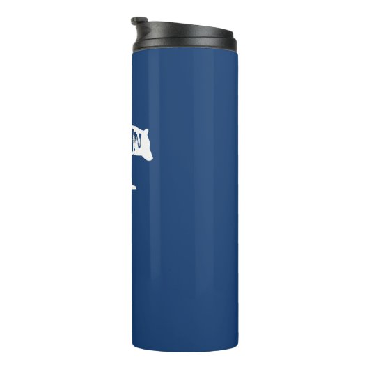 Wisconsin Beer Thermosbeker (Geroteerd rechts)