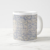 Wisconsin Bicycle Road Map 2 Grote Koffiekop (Voorkant rechts)