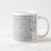Wisconsin Bicycle Road Map 2 Grote Koffiekop (Rechts)
