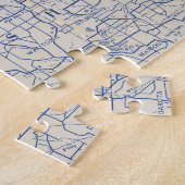 Wisconsin Bicycle Road Map 2 Legpuzzel (Zijkant)