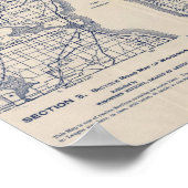 Wisconsin Bicycle Road Map 2 Poster (Hoek)