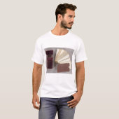 Wisconsin Bicycle Road Map 2 T-shirt (Voorkant volledig)