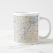Wisconsin Bicycle Road Map 6 Grote Koffiekop (Rechts)