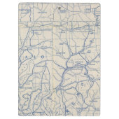 Wisconsin Bicycle Road Map 6 Klembord (Achterkant)