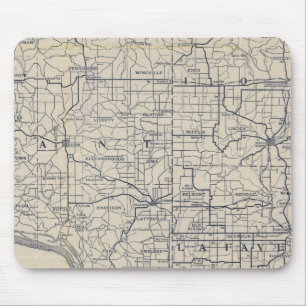 Wisconsin Bicycle Road Map 8 Muismat