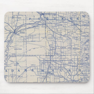 Wisconsin Bicycle Road Map Muismat