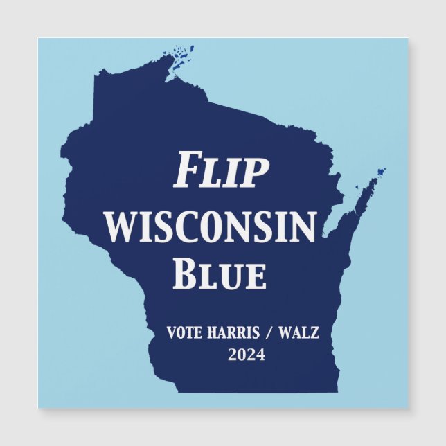 Wisconsin Blauw in 2024 (Voorkant)