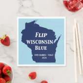 Wisconsin Blauw in 2024 Servet (Insitu)