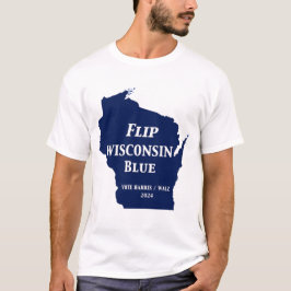 Wisconsin Blauw in 2024 T-shirt