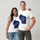 Wisconsin Blauw in 2024 T-shirt (Unisex)