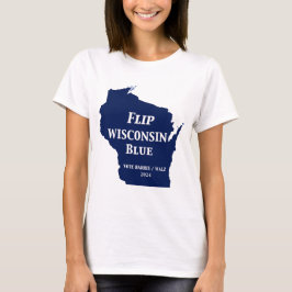 Wisconsin Blauw in 2024 T-shirt