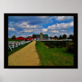 Wisconsin Boerderij Poster (Voorkant)