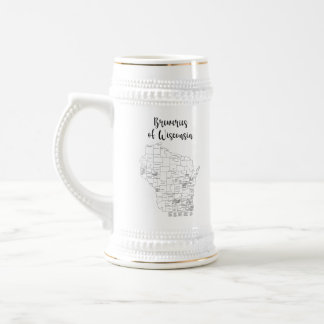 Wisconsin Brewery Thleed Beer Stein Bierpul