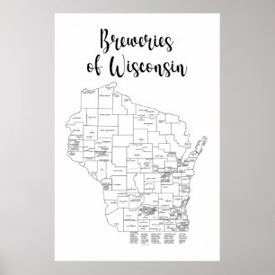 Wisconsin Brewery Thormed Poster