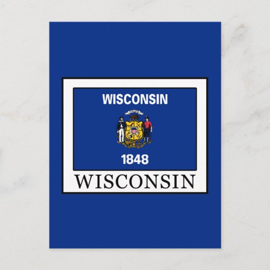 Wisconsin Briefkaart (Voorkant)