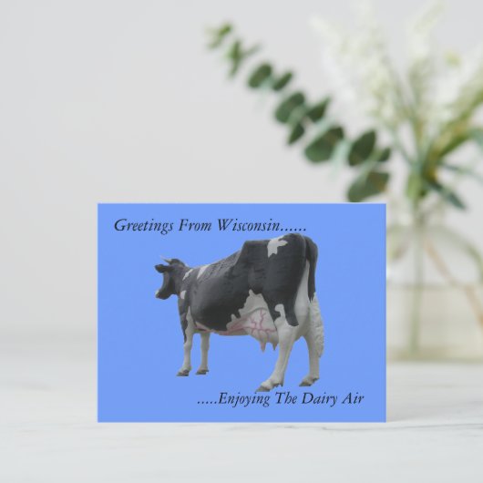 Wisconsin Briefkaart (Staand voorkant)