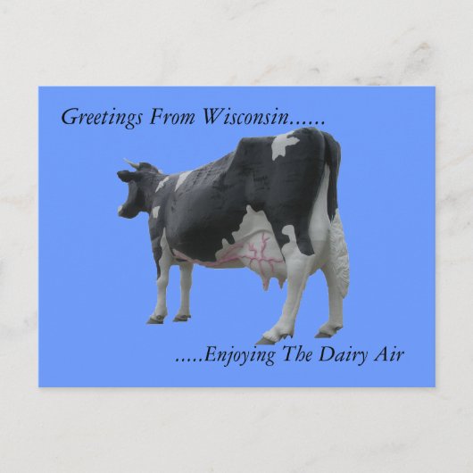 Wisconsin Briefkaart (Voorkant)