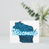 Wisconsin Briefkaart (Staand voorkant)