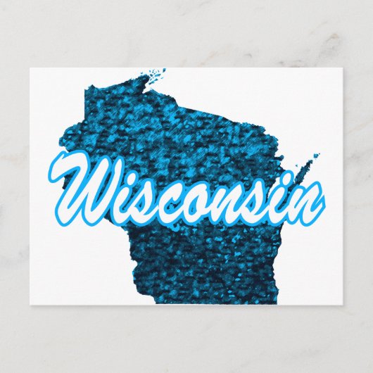 Wisconsin Briefkaart (Voorkant)