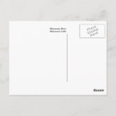 Wisconsin Briefkaart (Achterkant)