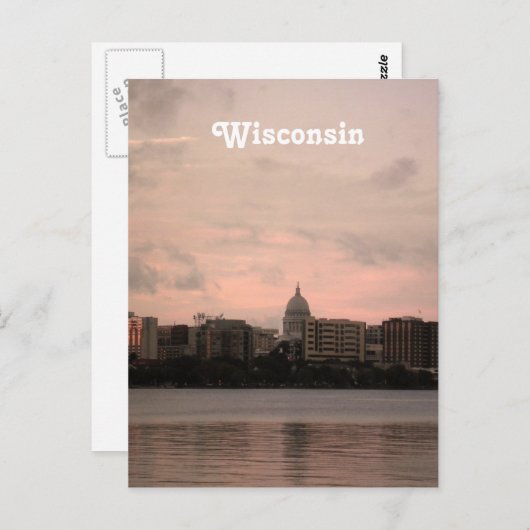Wisconsin Briefkaart (Voorkant / Achterkant)