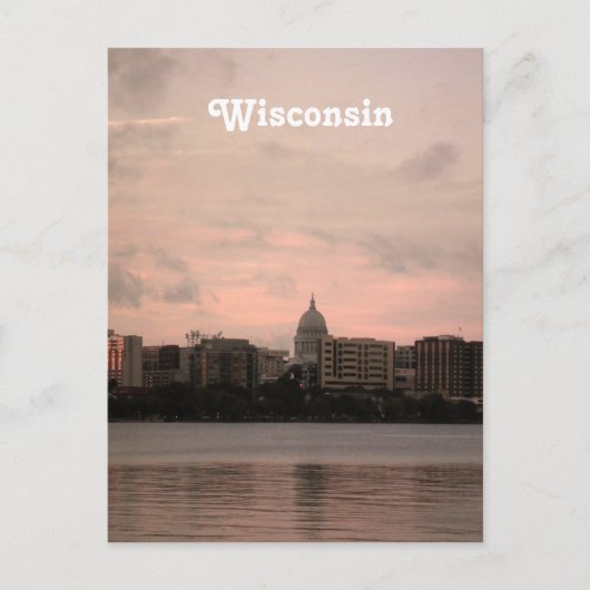 Wisconsin Briefkaart (Voorkant)