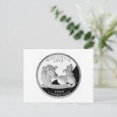 Wisconsin Briefkaart (Staand voorkant)