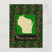 WISCONSIN BRIEFKAART (Voorkant)