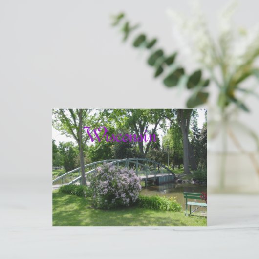 Wisconsin Briefkaart (Staand voorkant)