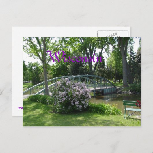 Wisconsin Briefkaart (Voorkant / Achterkant)