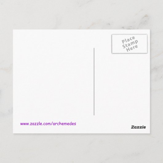 Wisconsin Briefkaart (Achterkant)