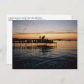 Wisconsin Briefkaarten, door H.A.S. Arts Briefkaart (Voorkant / Achterkant)