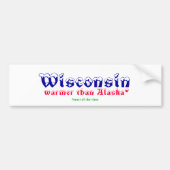 Wisconsin Bumpersticker (Voorkant)