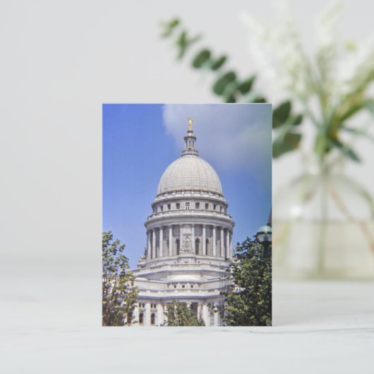 Wisconsin Capital Briefkaart (Staand voorkant)