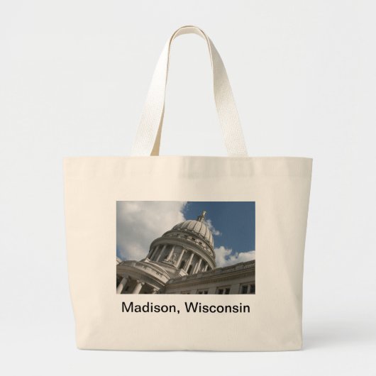 Wisconsin Capitol Canvas tas (Voorkant)