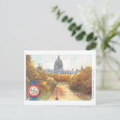  Wisconsin Capitol met Seal Briefkaart (Staand voorkant)