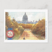  Wisconsin Capitol met Seal Briefkaart (Voorkant)