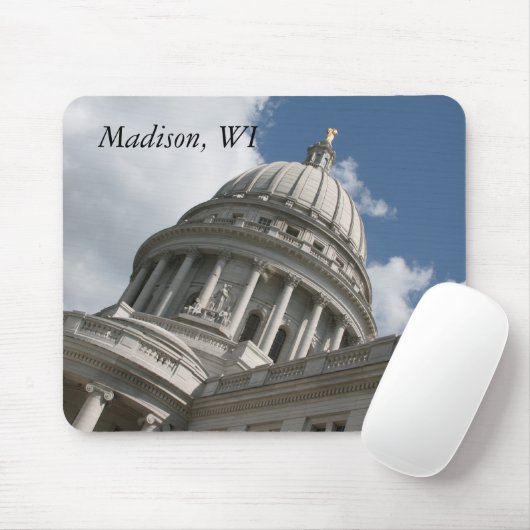 Wisconsin Capitol Mousepad Muismat (Met muis)